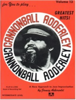 Cannonball Adderley Book/CD No 13