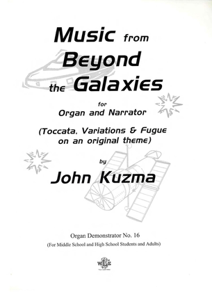 Book cover for Music from Beyond the Galaxies