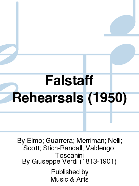 Falstaff Rehearsals (1950)