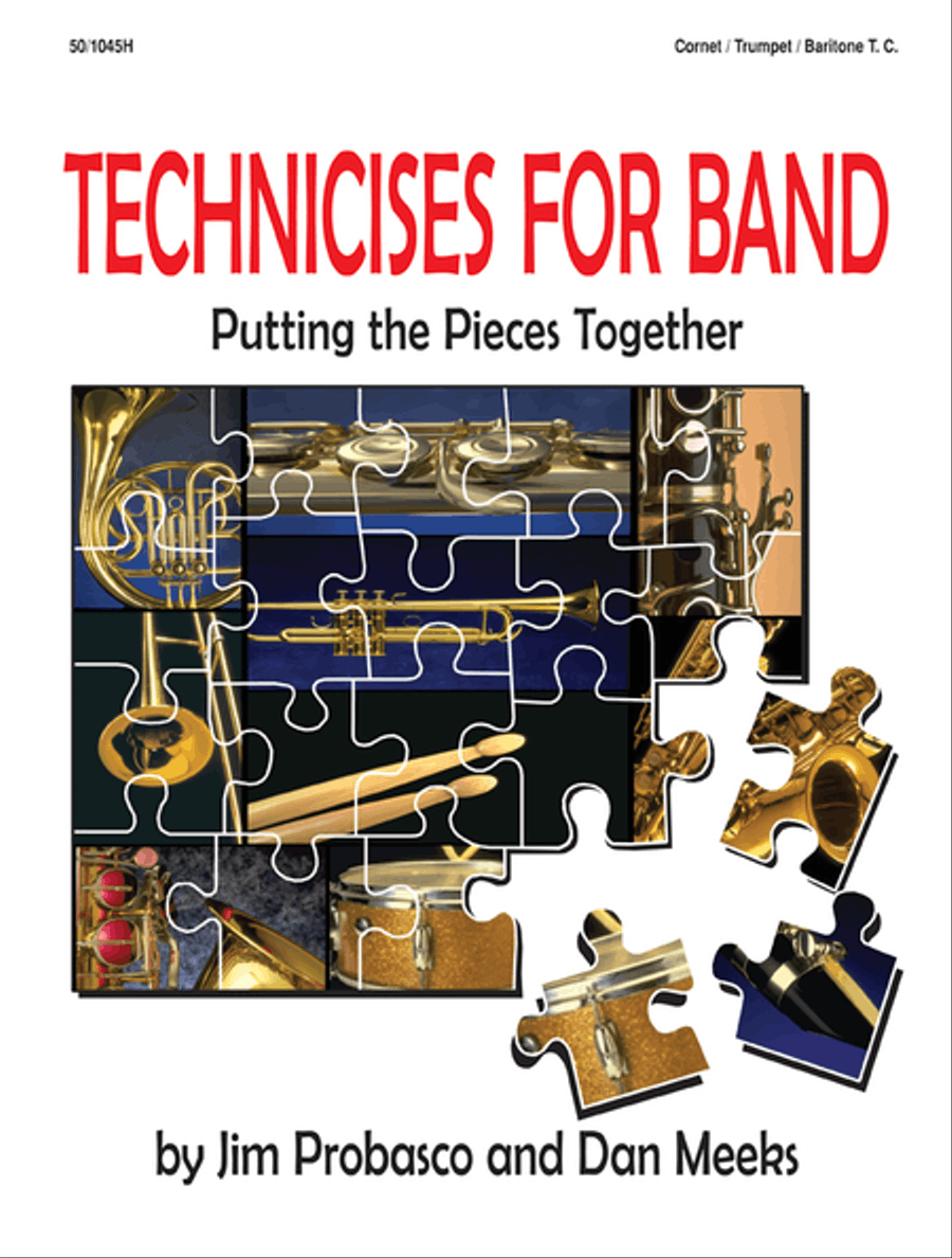 Technicises For Band Cornet/Trumpet/Bari TC Baritone Horn TC scores gallery preview page 1