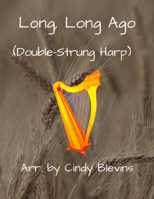 Book cover for Long, Long Ago, for Double-Strung Harp