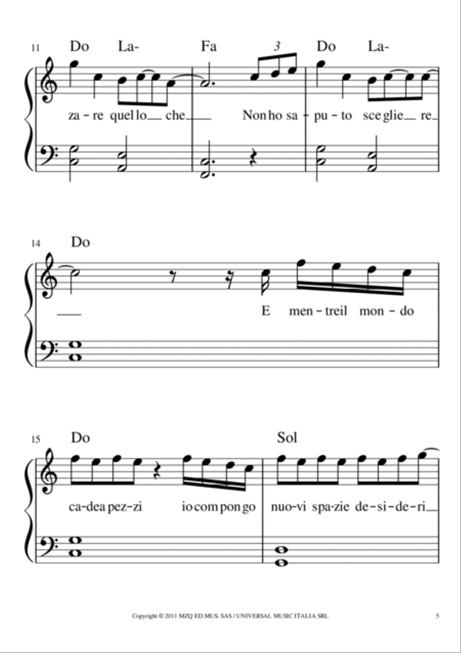 L'essenziale Voice scores gallery preview page 5