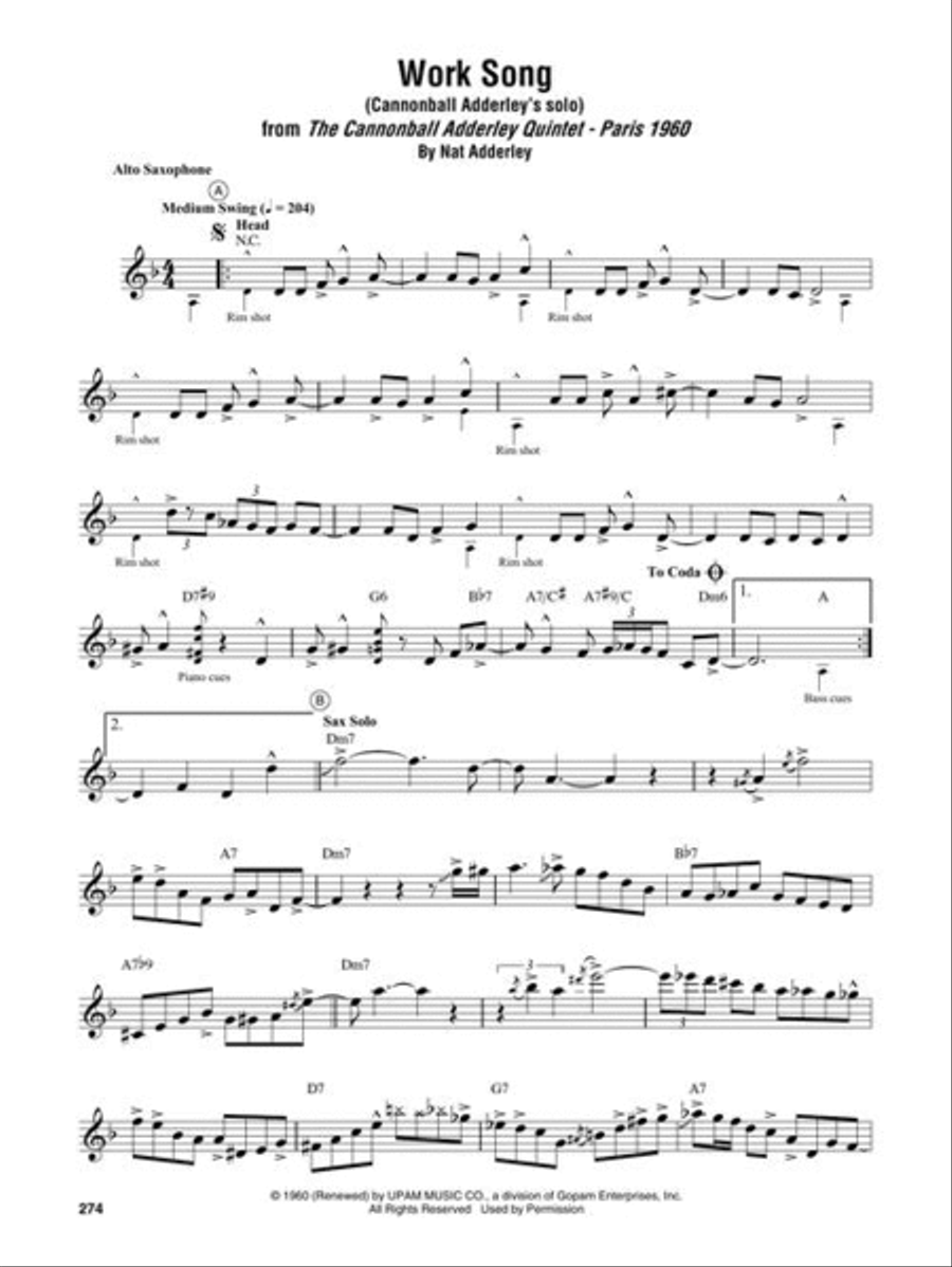 Saxophone Omnibook for E-Flat Instruments