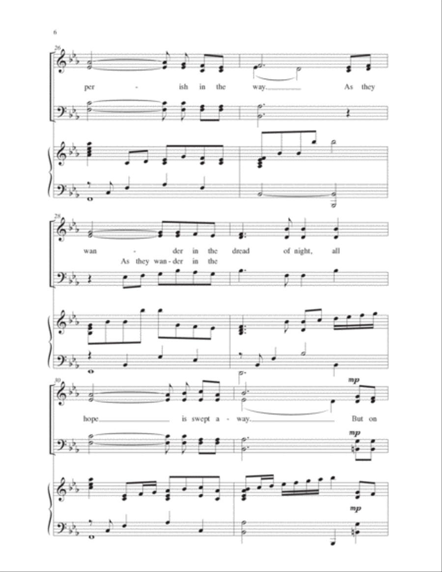 Beacon of Hope 4-Part scores gallery preview page 4