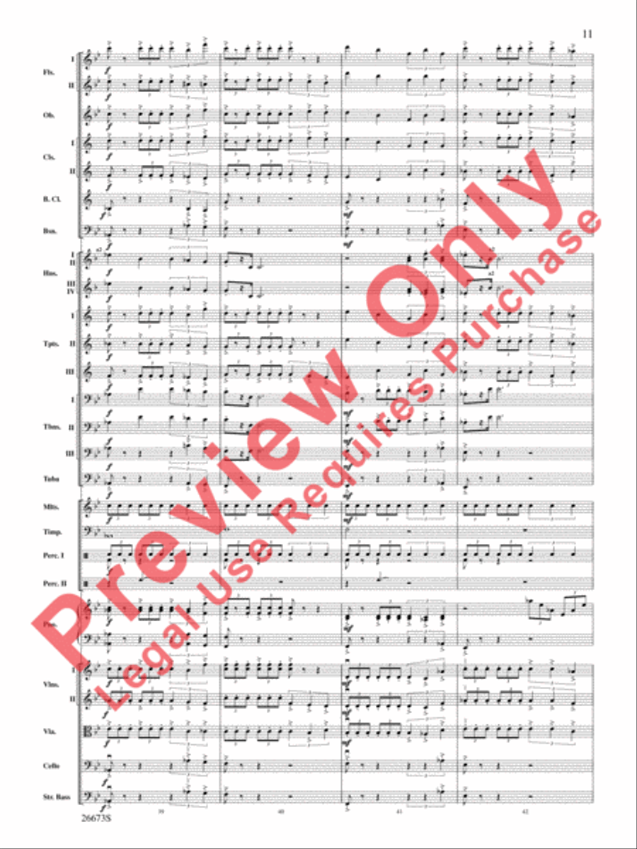 Superman Returns, Concert Selections from Full Orchestra scores gallery preview page 12