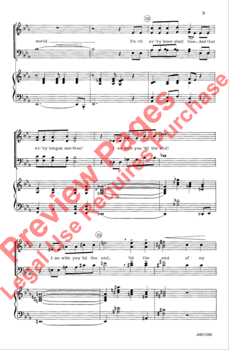 A Call to My People A Call to My People 4-Part scores gallery preview page 10