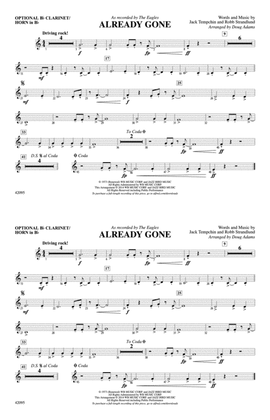 Already Gone: Optional Bb Clarinet/Horn in Bb