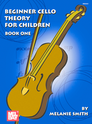 Book cover for Beginner Cello Theory for Children, Book One