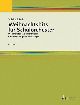 Weihnachtshits FUr Schulorchester Teacher's Book, German