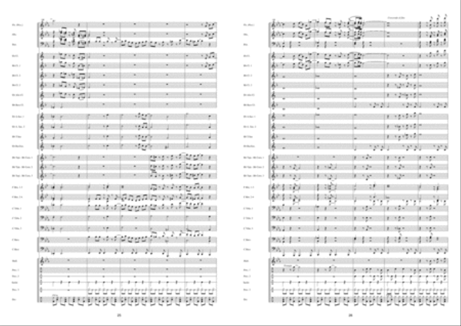 Olhos Verdes Olhos Verdes Concert Band scores gallery preview page 14