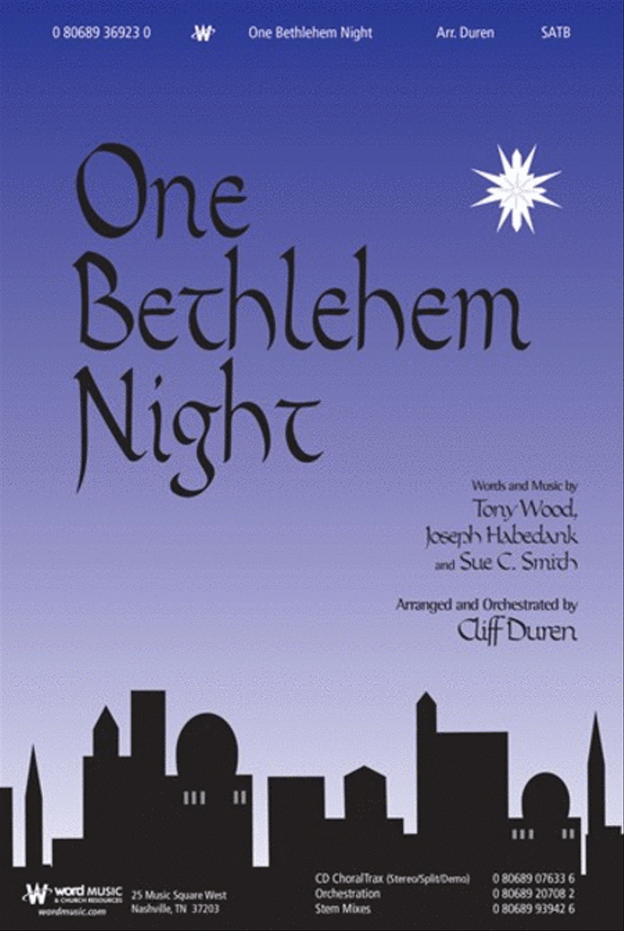 One Bethlehem Night - Stem Mixes Choir scores gallery preview page 1