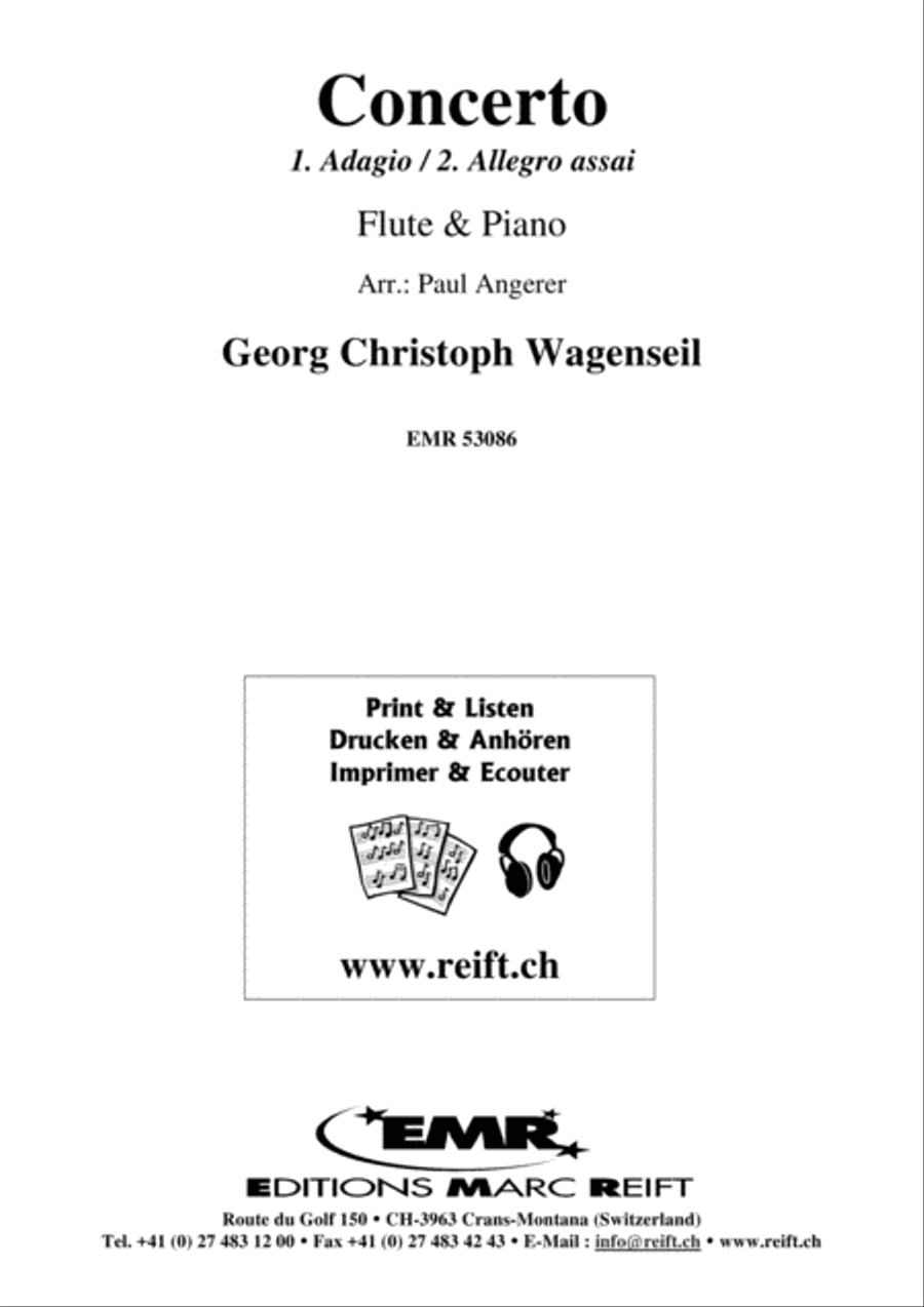 Concerto Concerto Flute Solo scores gallery preview page 1