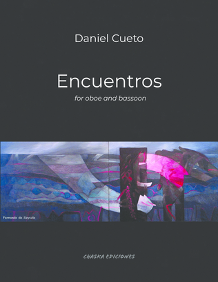 Book cover for ENCUENTROS for oboe and bassoon