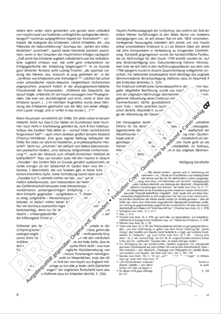 The Creation (Die Schopfung) 4-Part scores gallery preview page 12