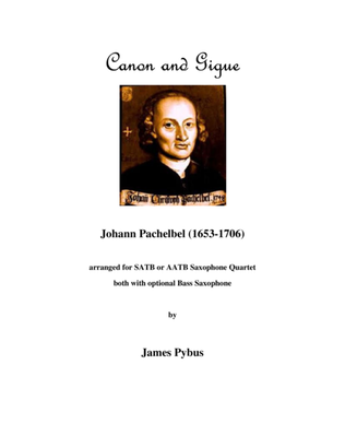 Book cover for Pachelbel's Canon and Gigue