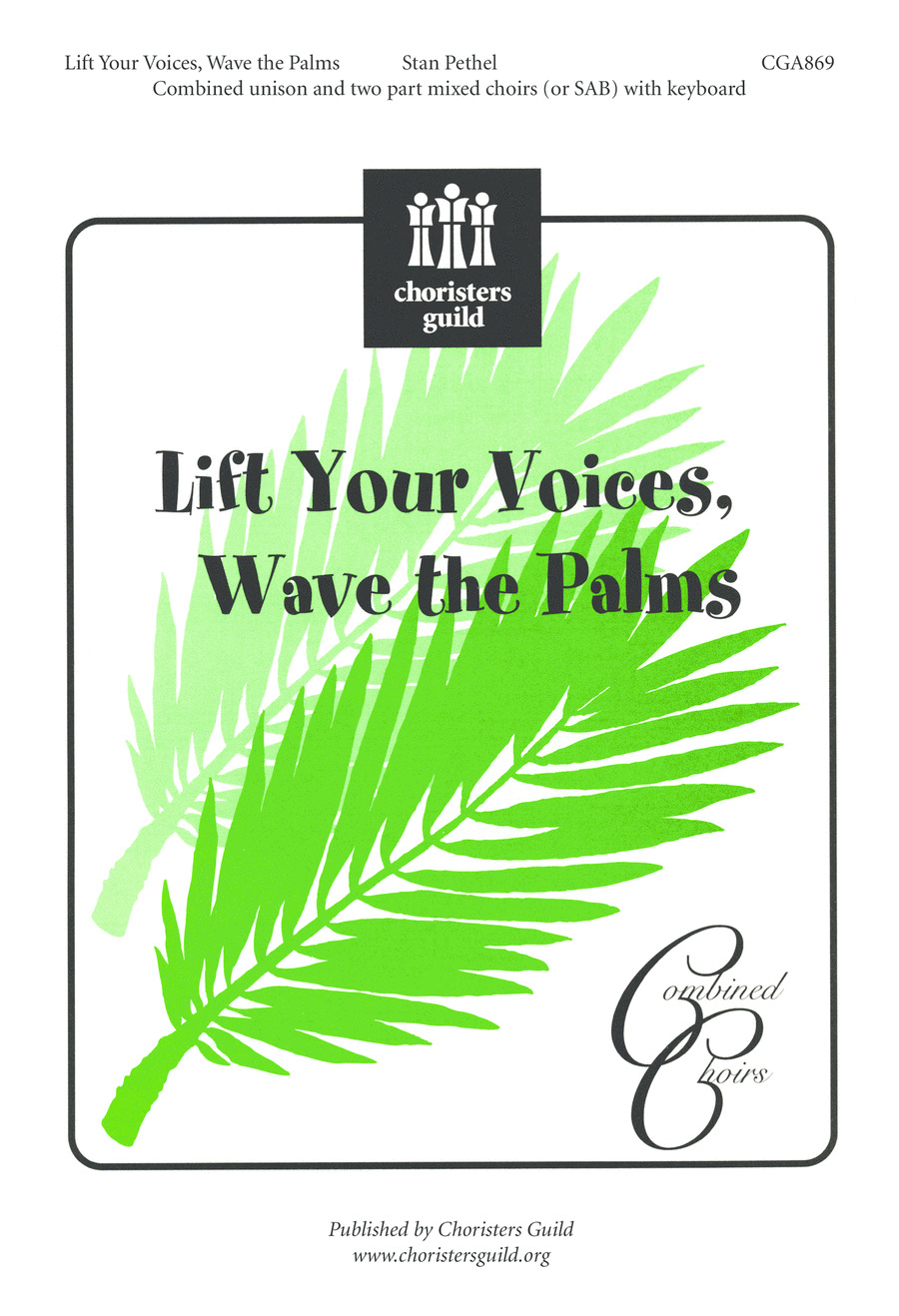 Lift Your Voices Wave the Palms Choir scores gallery preview page 1