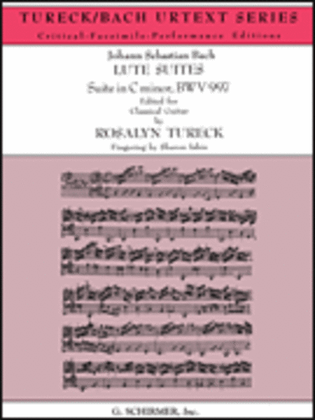 Book cover for Suite in A Minor BWV997