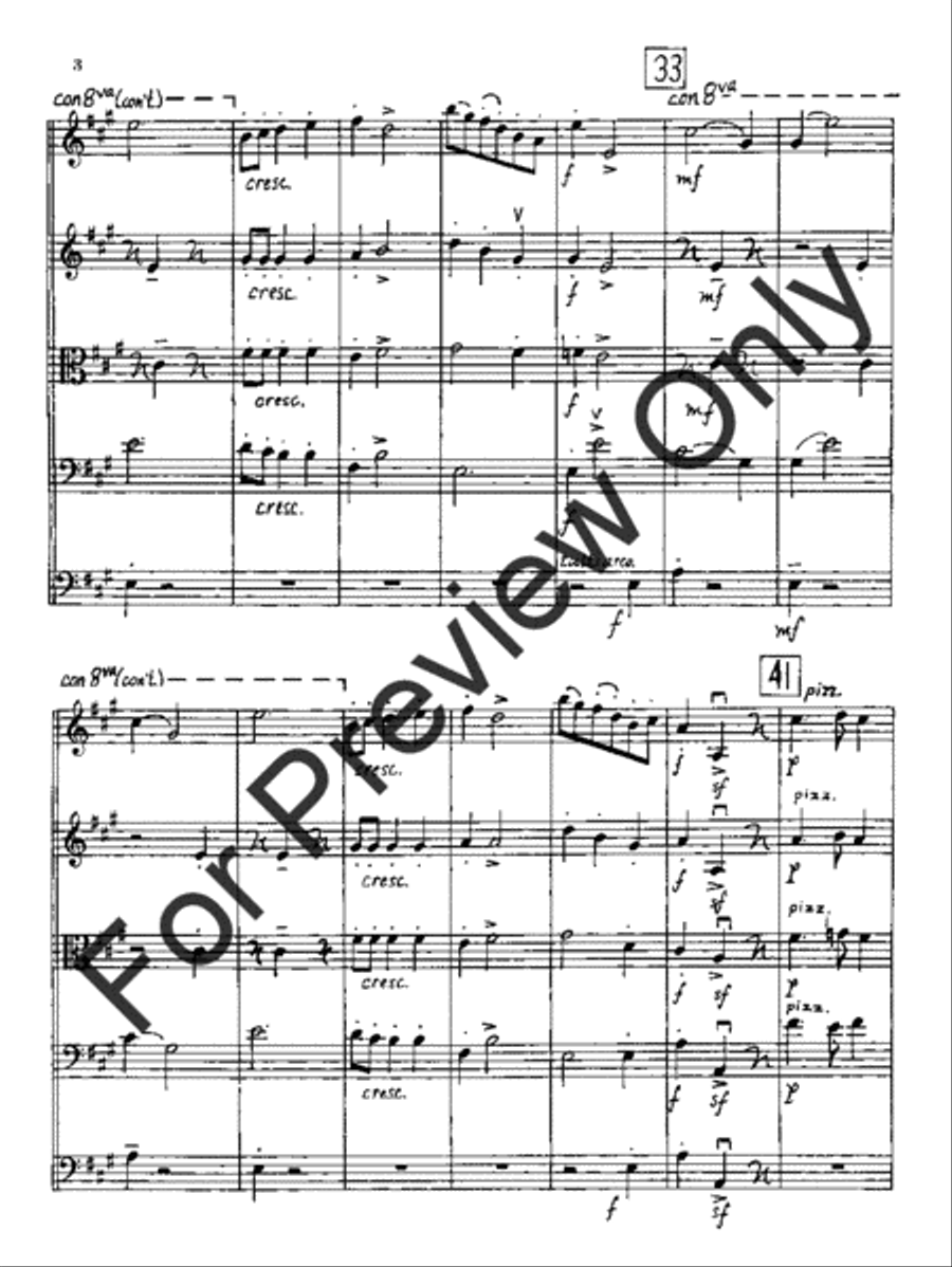 Suite for String Orchestra (Score) String Orchestra scores gallery preview page 7