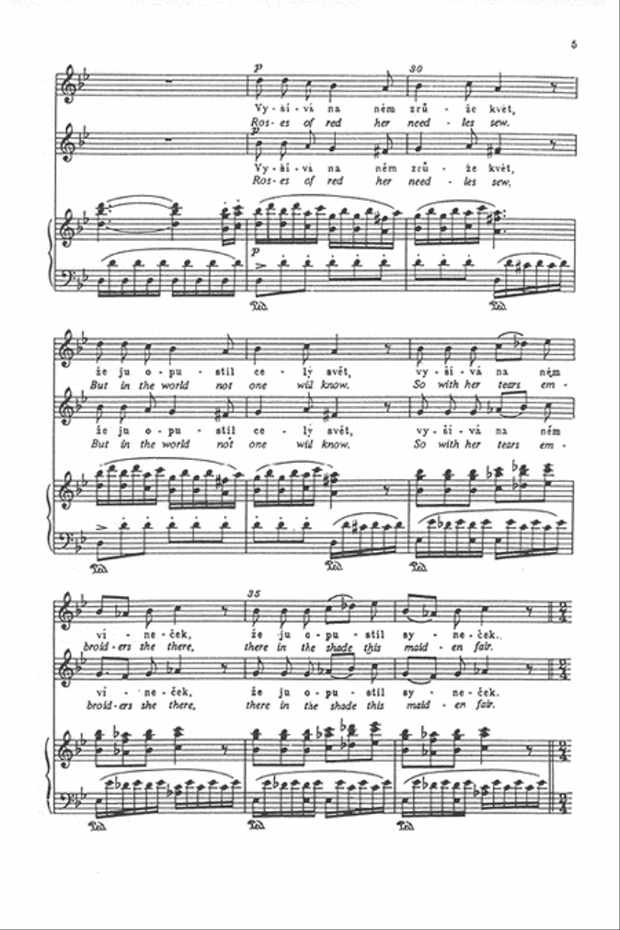 The Dove and the Maple Tree 2-Part scores gallery preview page 4