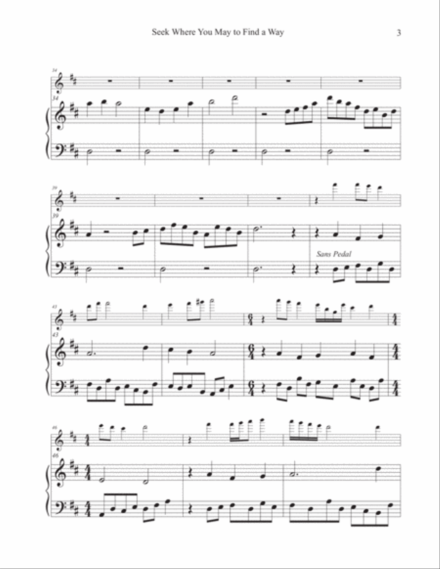Seek Where You May To Find A Way (Hymn Tune: SUCH, WER DA WILL)