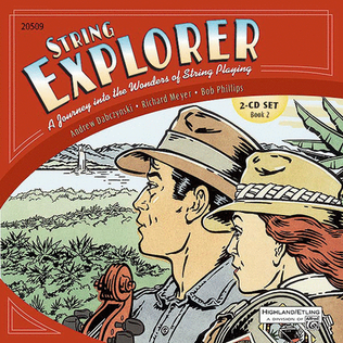 Book cover for String Explorer, Book 2