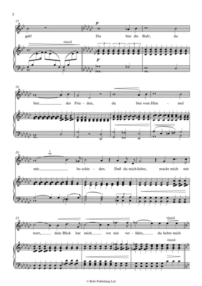 Widmung, Op. 25 No. 1 (B-flat Major)
