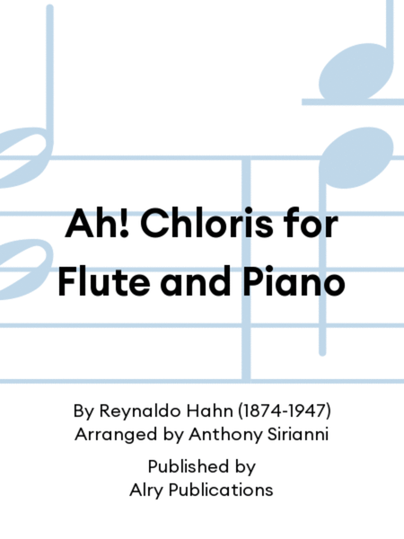 Ah! Chloris for Flute and Piano