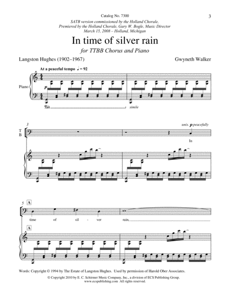 I've Known Rivers: 4. In Time of Silver Rain (Downloadable)