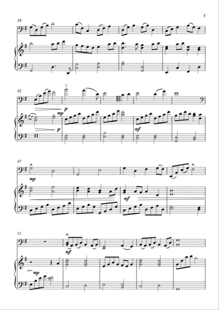 Blossoming of Spring Piano scores gallery preview page 3