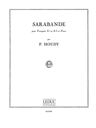 Book cover for Sarabande (trumpet & Piano)