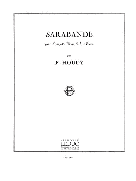 Sarabande (trumpet & Piano)