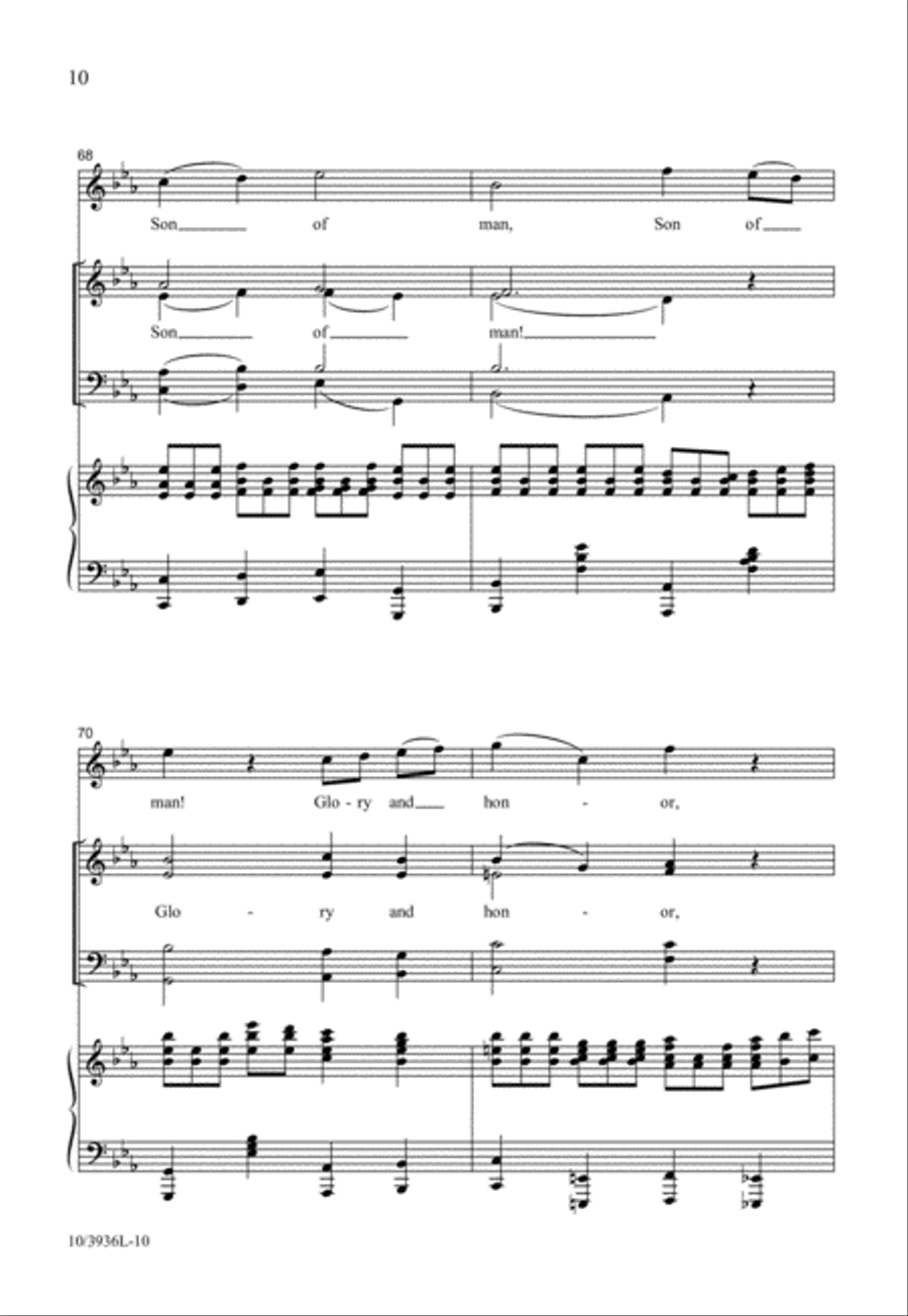 Fairest Lord Jesus 4-Part scores gallery preview page 11