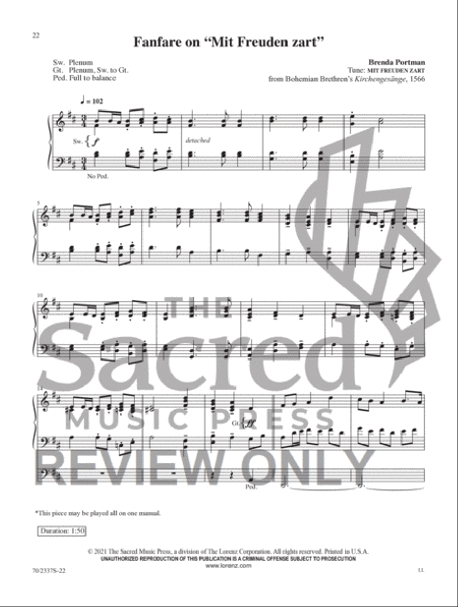 My Song Is Love Unknown My Song Is Love Unknown Organ Solo scores gallery preview page 16