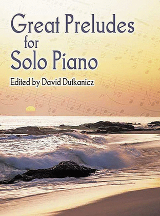 Book cover for Great Preludes Solo Piano