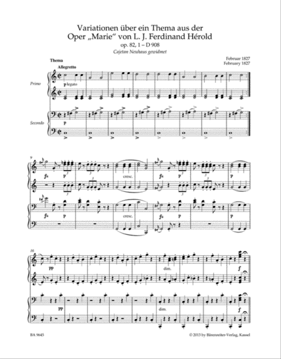 Works for Piano Duet (Four Hands-One Piano), Volume 3 1 Piano, 4-Hands scores gallery preview page 2