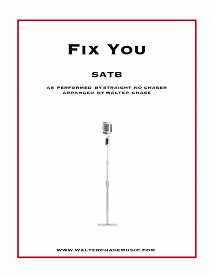 Fix You 4-Part scores gallery preview page 1