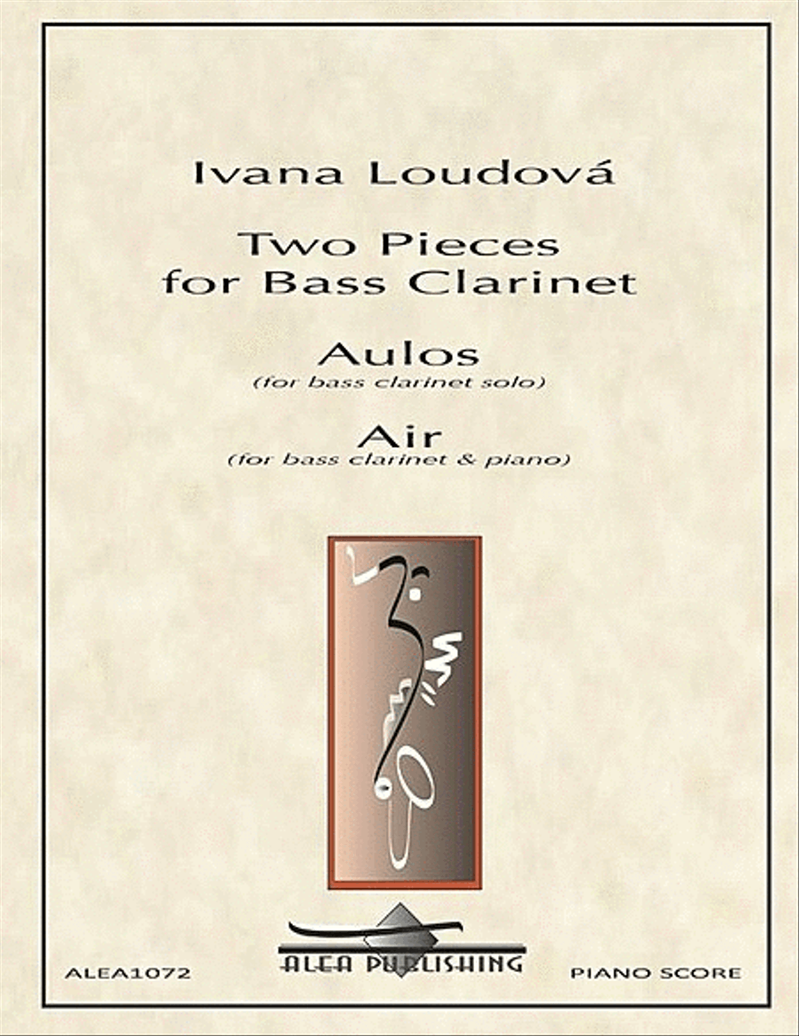 Air and Aulos Bass Clarinet scores gallery preview page 1