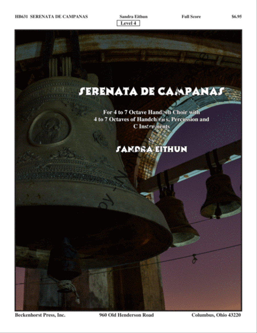 Serenata de Campanas - full score Handbell Choir scores gallery preview page 2