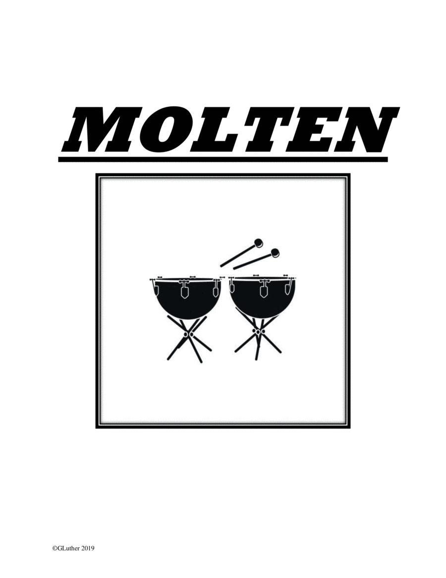 Molten Percussion scores gallery preview page 1