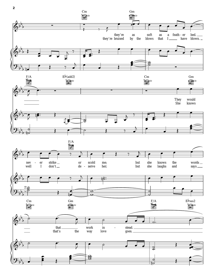Grace's Amazing Hands Acoustic Guitar scores gallery preview page 2