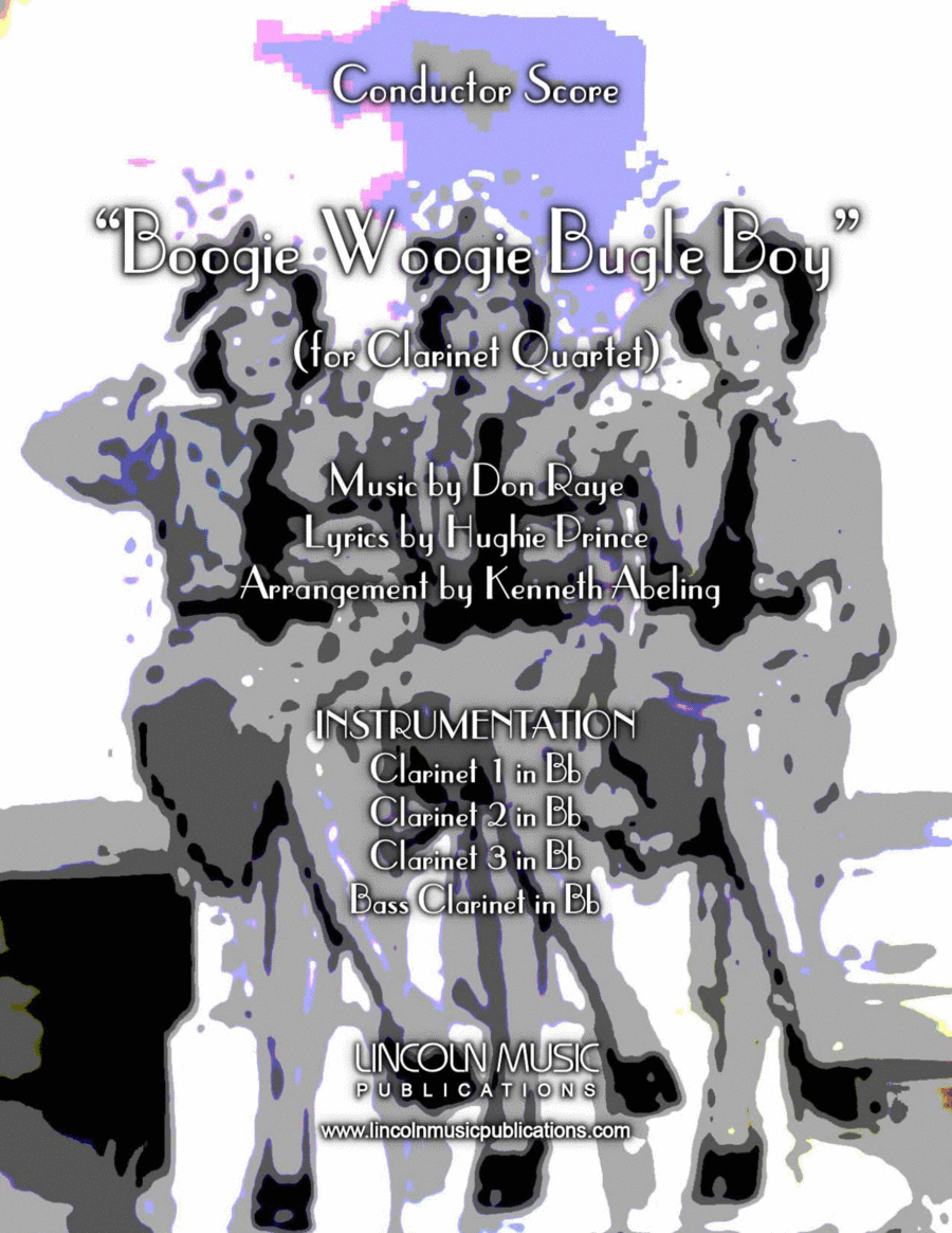 Boogie Woogie Bugle Boy Woodwind Ensemble scores gallery preview page 1
