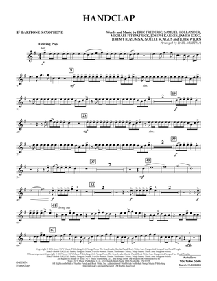 HandClap - Eb Baritone Saxophone