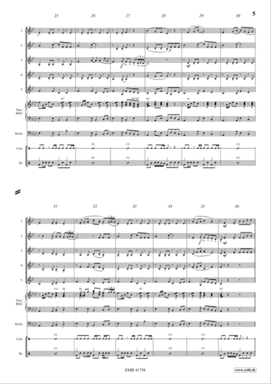La Cucaracha Trumpet scores gallery preview page 5