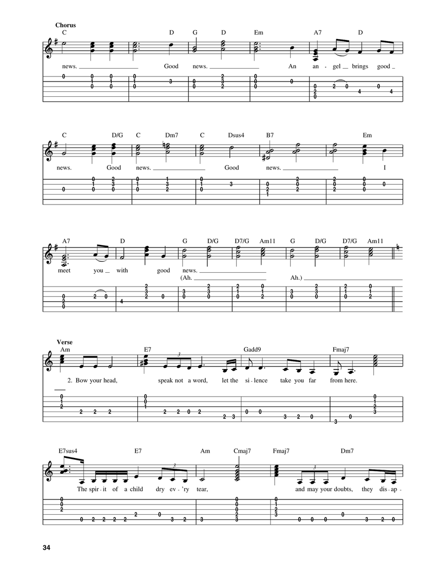 Good News Electric Guitar scores gallery preview page 3