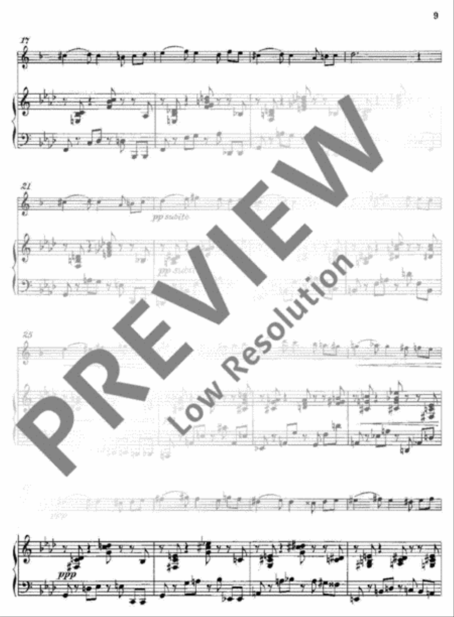 Five Exotic Dances Alto Saxophone scores gallery preview page 10