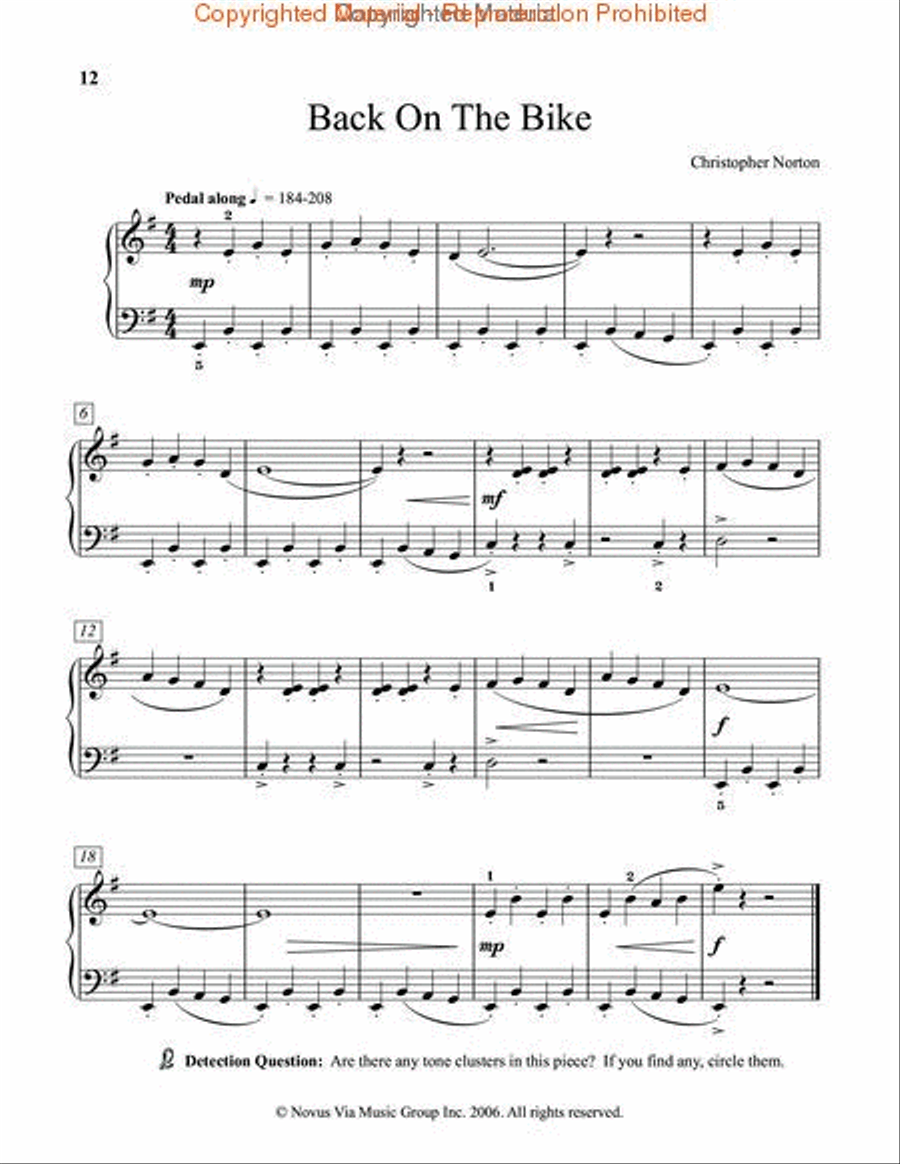 American Popular Piano - Repertoire image number null