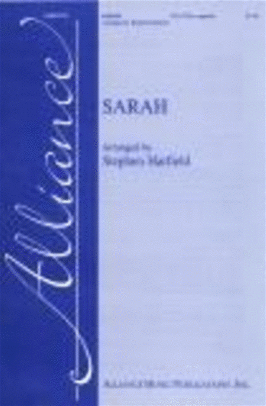 Book cover for Sarah