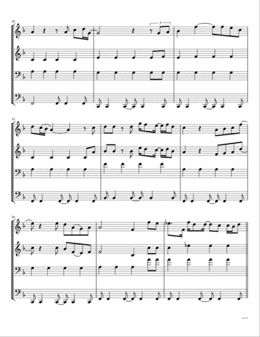 Hey Jude Brass Ensemble scores gallery preview page 5