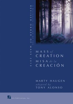 Book cover for Mass of Creation / Misa de la Creación - Full Score
