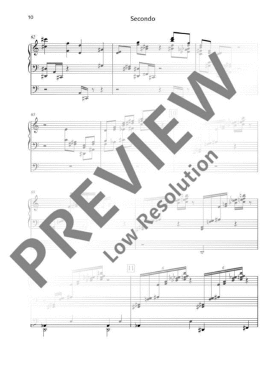 Symphonie Initiatique Organ scores gallery preview page 11